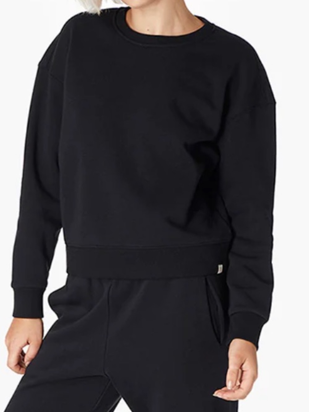 Tkees Air Whipped black crewneck sweatshirt